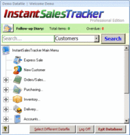 InstantSalesTracker Free Edition screenshot